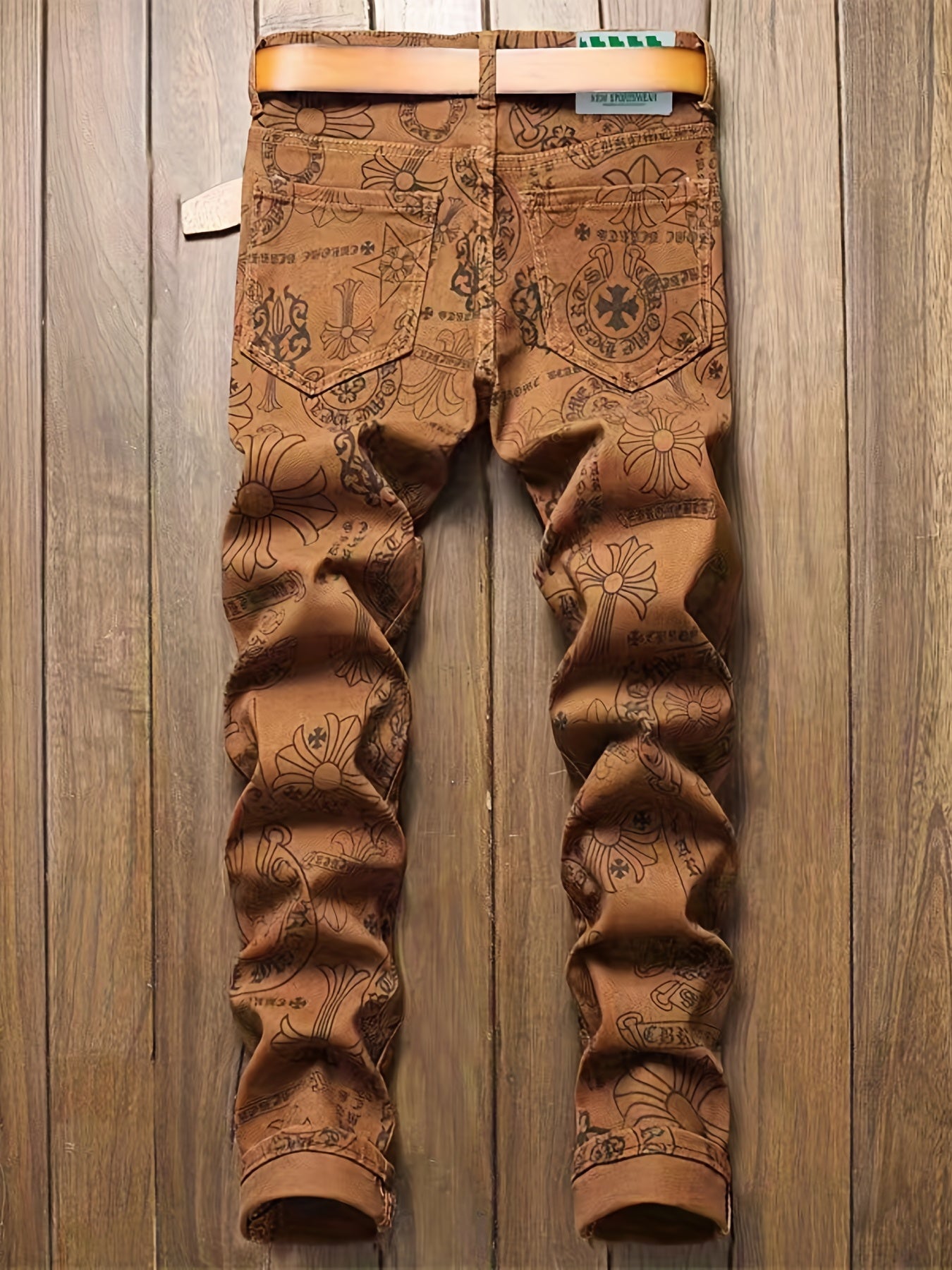Men's Slim Fit Straight Denim Jeans