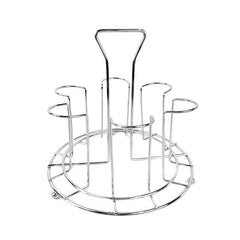 Metal Glass Cup Storage Rack Draining Drying Organizer Stand Bar for Mug Cups