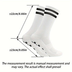 Non slip Soccer Socks Breathable Sweat-absorbing Crew Socks