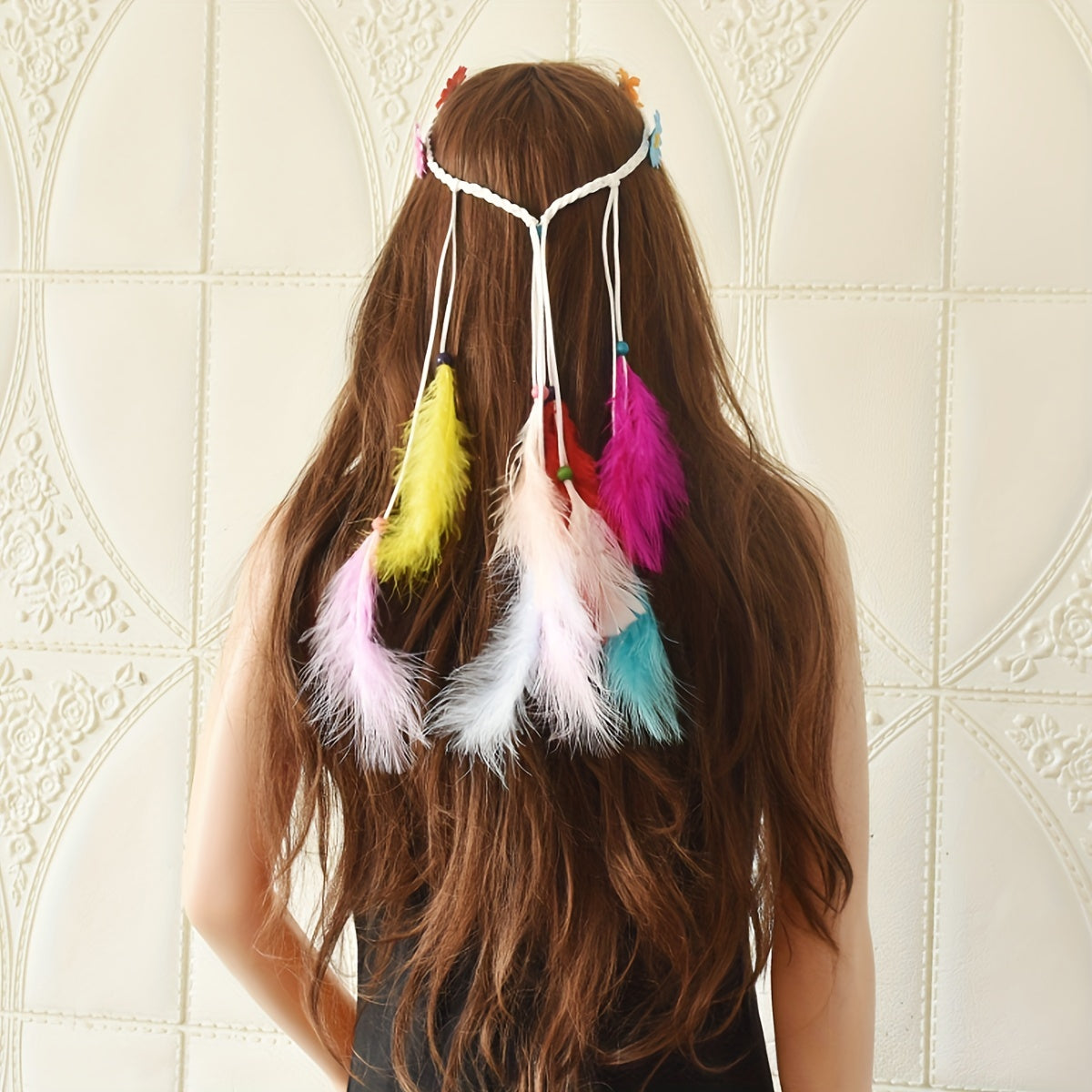 Bohemian Feather Headwear Photography Tourist Hair Accessories