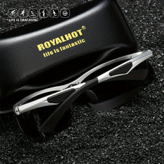 RoyalHot Polarized Rectangle Sunglasses Driving Sun Glasses Shades