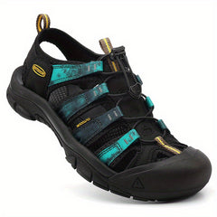 Men's No Tie Sandals Outdoor Hiking Trekking Beach Shoes