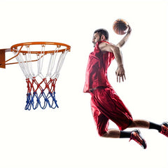 Heavy Duty Basketball Net Replacement - Durable Nylon Woven - 12"