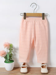 Toddler Girls' Eyelet Knit Jogger Pants for Spring Summer Fall
