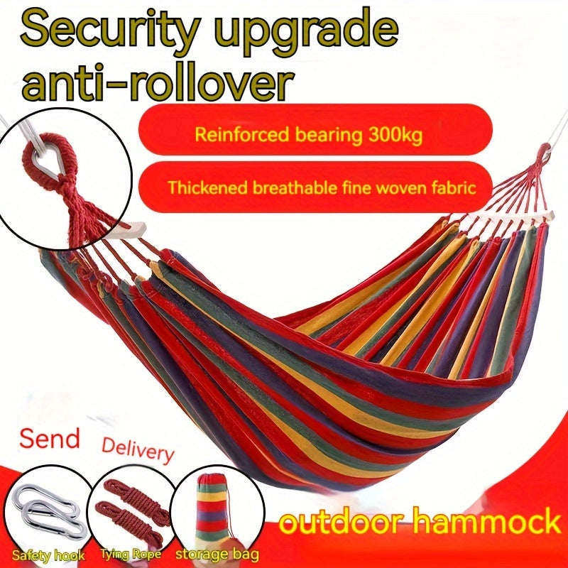 Thickened Canvas Swing Hammock Chair for Outdoor Camping