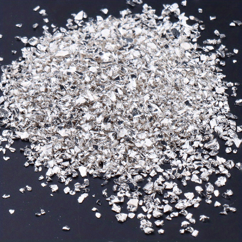 10g Crushed Glass Craft Glitter For Resin Nail Art DIY