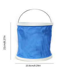 1pc Folding Bucket Portable Water Bucket Large Foldable Car Washing Bucket