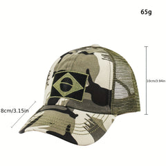 Handsome Grid Tactical Camouflage Caps Baseball Cap Outdoor Cap Wild Jungle