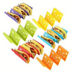 6pcs Taco Holder Household Reusable Washable Taco Stands Safety Taco Stand Rack