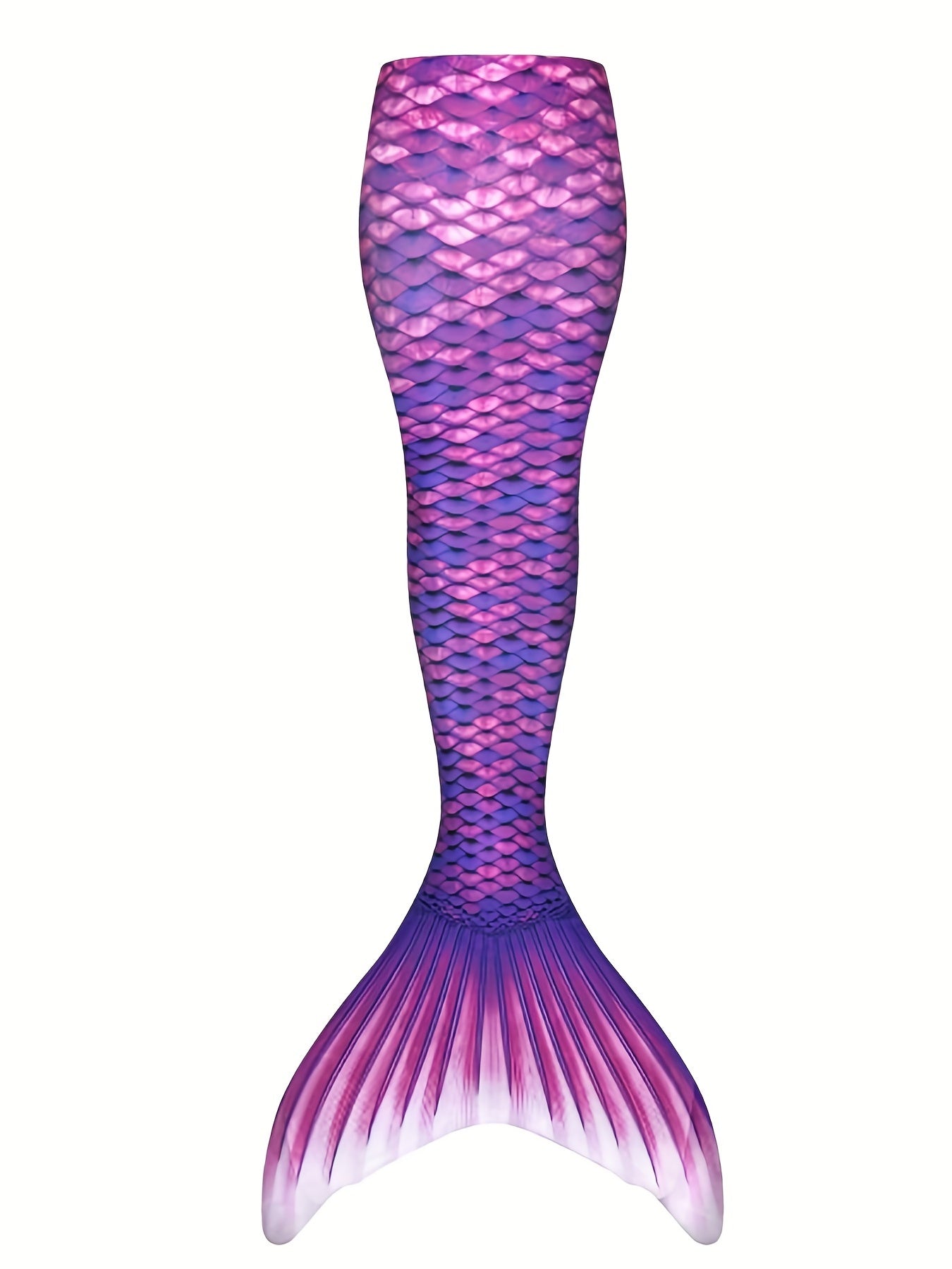 Girls Mermaid Tail Swimsuit Fish Scale Beach Party Costume