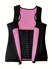Sporty Waist Trainer Vest Slimming Hip & Tummy Control Top