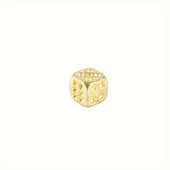 Brass Round Dice for Bar Supplies and Props