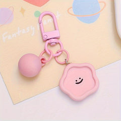 Heart Cloud Keychain Bag Purse Pendant for Women