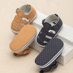 Casual Solid Sandals For Baby Boys Comfortable Breathable Walking Shoes