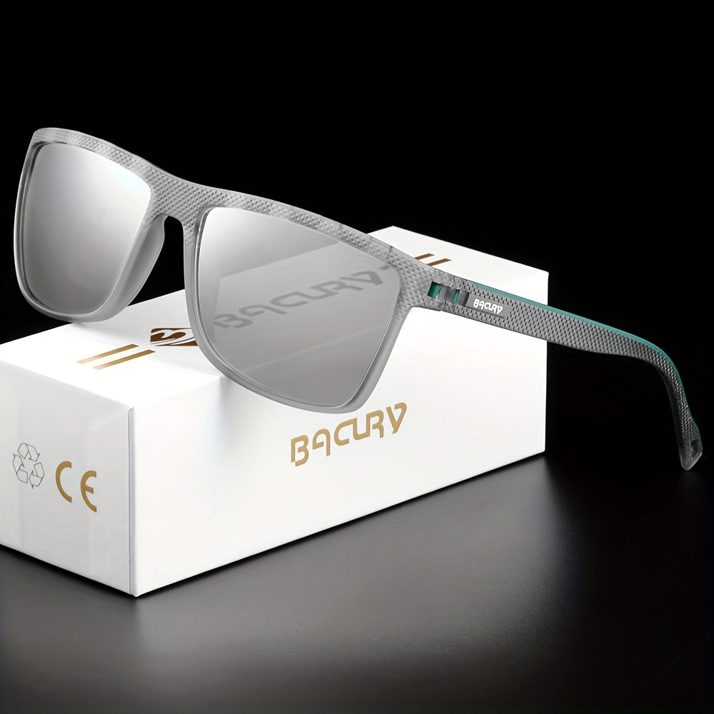 BACURY Men's Polarized Sports Sunglasses Lightweight Sun Glasses