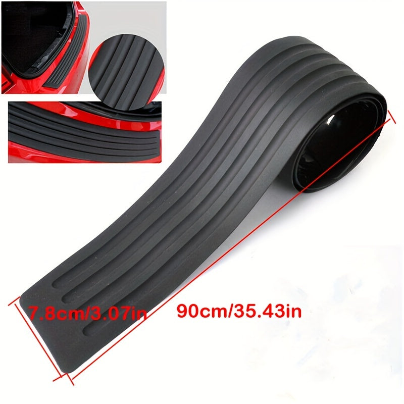 Universal Car Trunk Protection Strip Rubber Sealant Guard Trim Pad