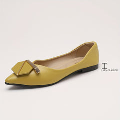 Geometric Decor Slip-On Flat Shoes for Women