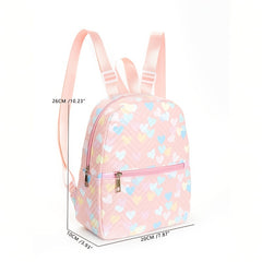 Kids Mini Heart Backpack w/ Adjustable Strap