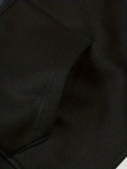 Women's Retro Hooded Zipper Sweatshirt with Pockets