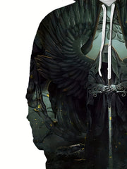 Men's Casual 3D Print Hoodie Hooded Sweatshirt