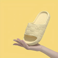 Women's Cute Bear Slides Soft Flat Shoes