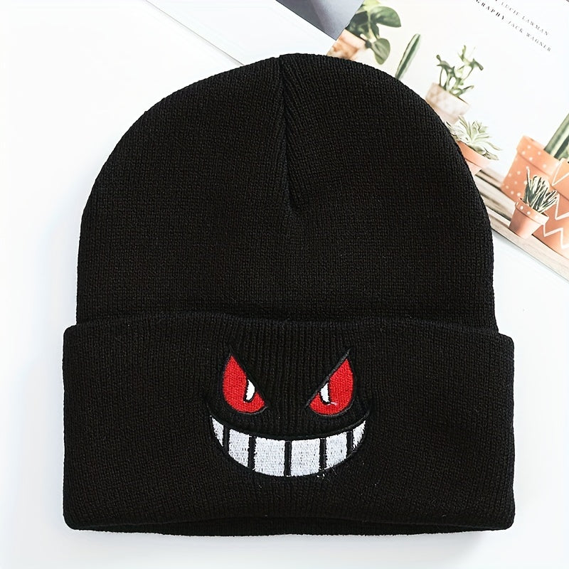Ghost Knitted Hat Adult Windproof Warm Pullover Hat