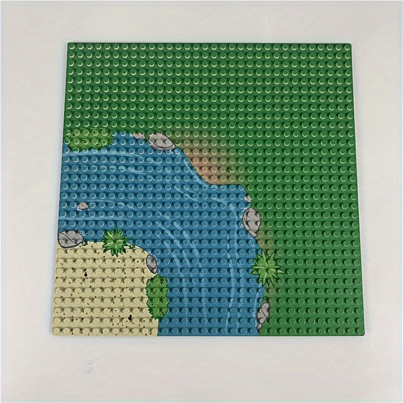 32x32 Baseplate Building Blocks Jungle Forest Ocean Base Board Halloween Gift