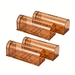 Humane Mouse Trap 2-4pcs ABS Live Catch and Release Safe for Children and Pets