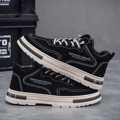 Men's Lace-up Slip Resistant Walking Shoes Work Shoes