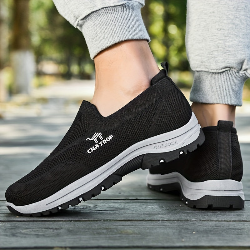 Men's Breathable Loafer Shoes with Non Slip Sole for Spring and Summer
