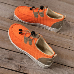 Thickened Warm Ankle Snow Boots Flat Sneakers