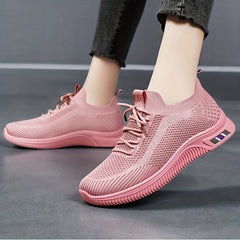 Women's Casual Mesh Breathable Running Shoes Lightweight Travel Walking Shoes