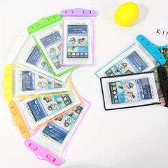 Waterproof Phone Pouch for Water Sports - Transparent PVC Sealed Case