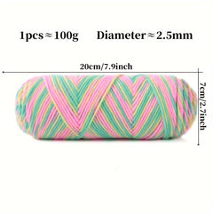 100g 5 Layer Acrylic Yarn for Crocheting & Knitting