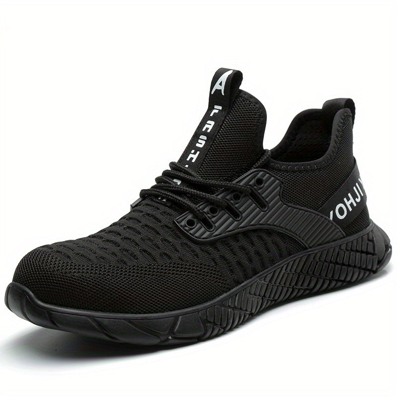 Men's Steel Toe Anti Smashing Work Safety Shoes