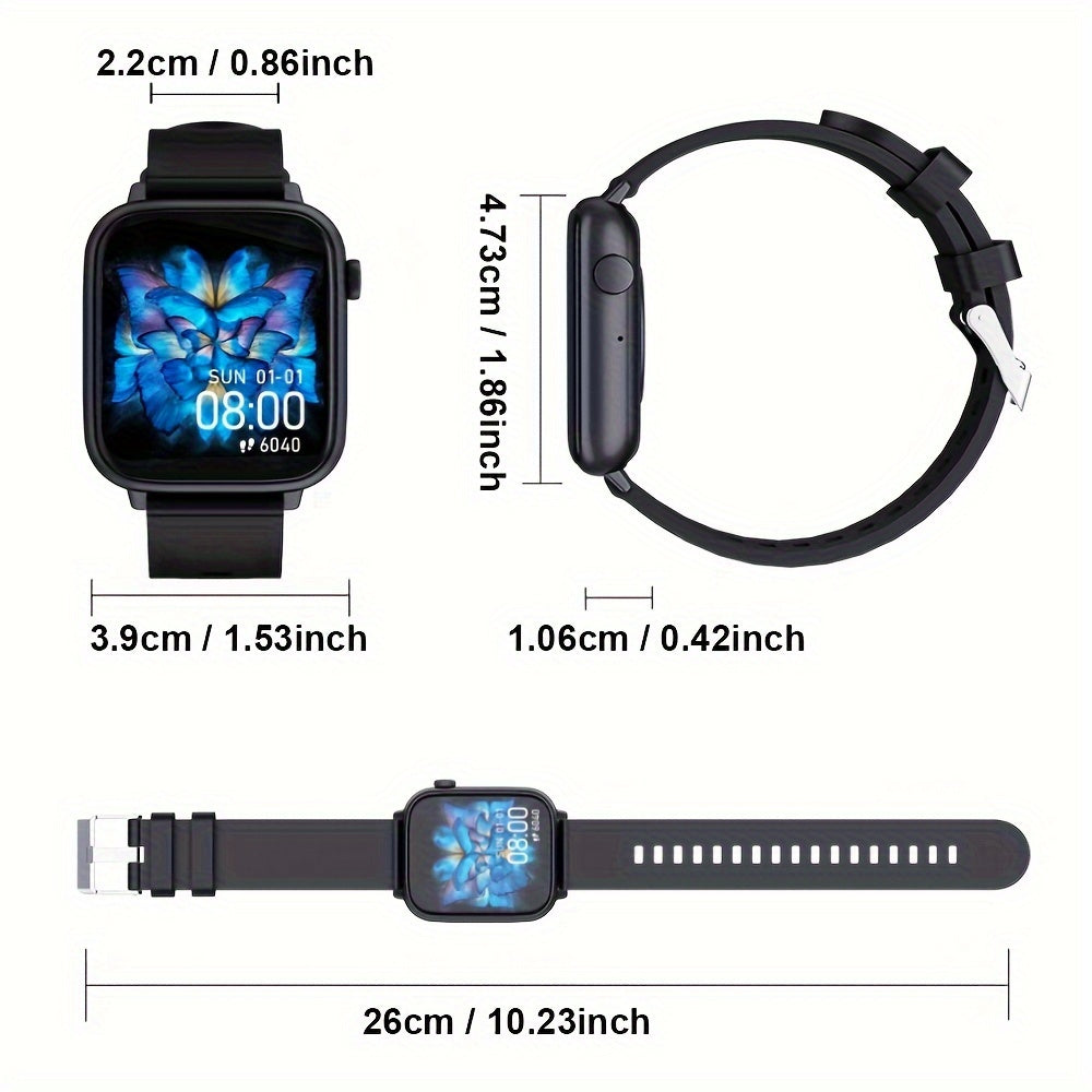 GWENLAND X12 Smartwatch Wireless Calling Fitness Tracker Pedometer