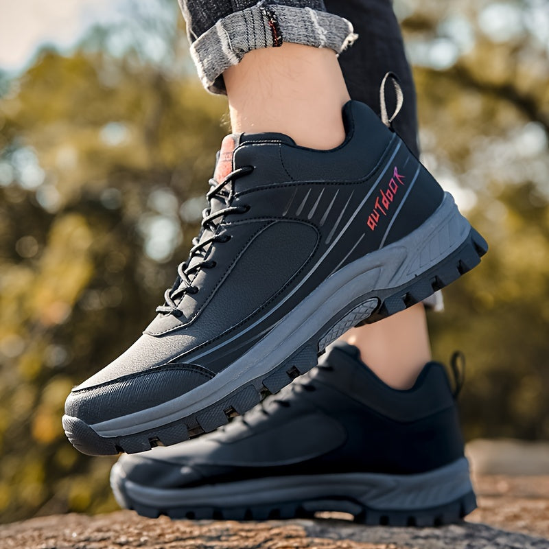 Men's Lace Up Hiking Shoes for Camping Trekking