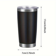 600ml Stainless Steel Insulated Water Cup Leakproof Coffee Cup