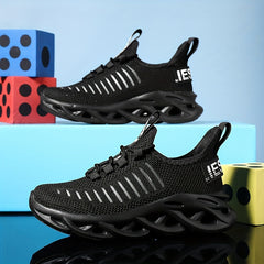 Boy's Blade Type Sneakers Breathable Non Slip Soft Sole Shoes