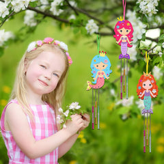 Mermaids Crafts For Kids DIY Wind Chime Kit