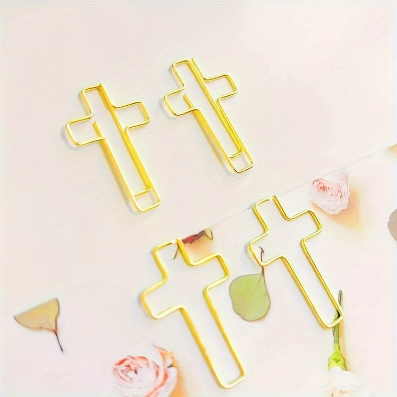 20pcs Paper Clips Office Stationery Curved Needles Metal Wanzi Clip