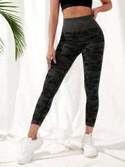 Camouflage Pattern High Waist Yoga Leggings