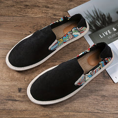 Men's Slip On Canvas Shoes Non Slip Sneakers