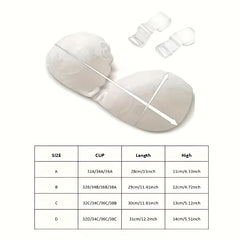 Invisible Chest Stickers Push Up Strapless Print Bra