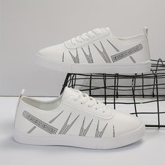 Women's Lace up Low Sneakers Lightweight Outdoor Flats