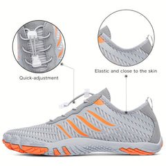 PLUS SIZE Men's Bare Water Shoes Adjustable Buckle Breathable Quick Dry