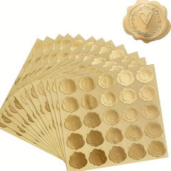300 Heart Shaped Sealed Envelopes for Weddings