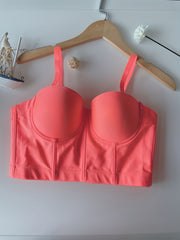 Cami Corset Bustier Tummy Control Push Up Slimmer Body Shaper