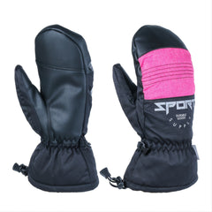 Waterproof Windproof Ski Mittens for Skiing Cycling Mountaineering