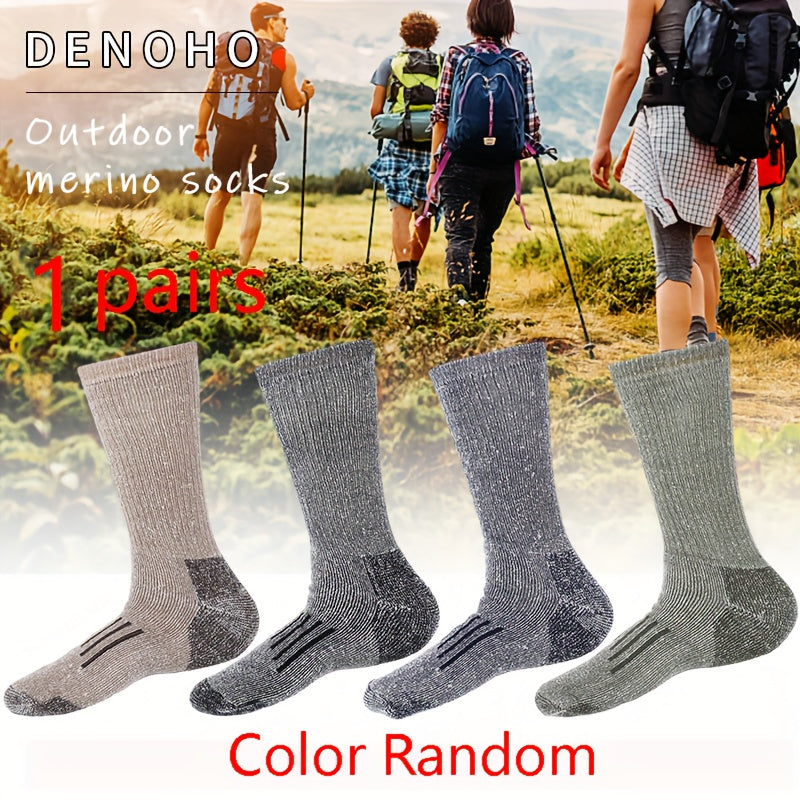 Warm Wool Hiking Socks Thickened for Winter - 1 Pair